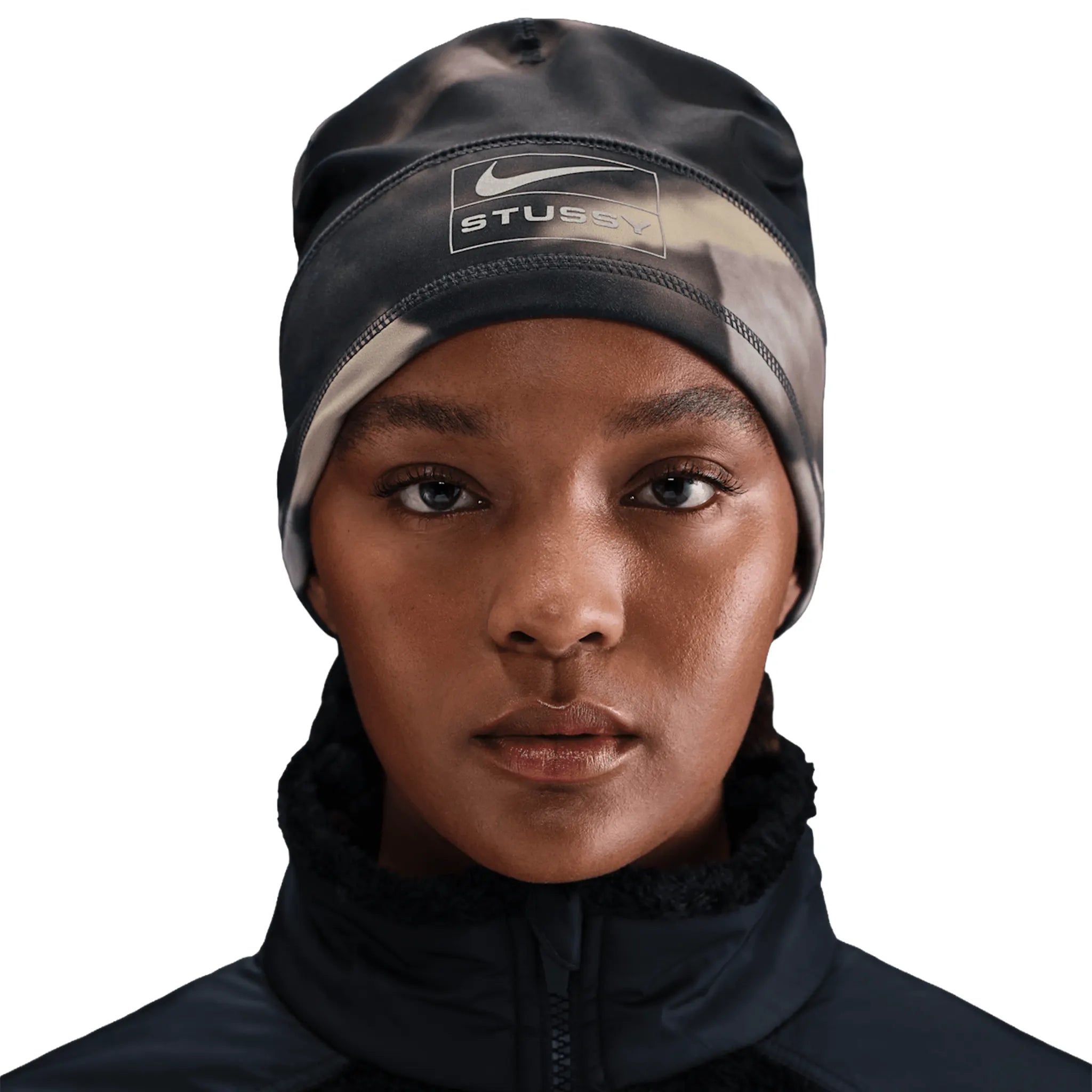 Front View of Stussy x Nike Multicolour Skull Hat IB1391-902